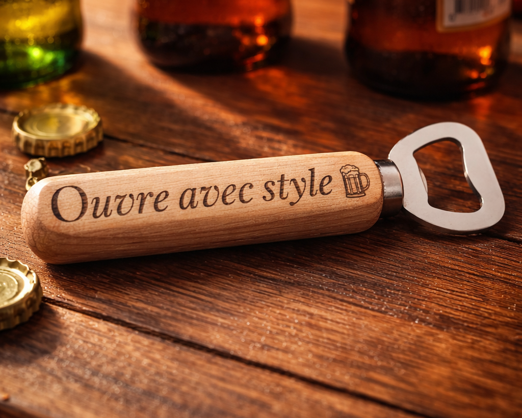 Décapsuleur Personnalisé - Un souvenir précieux